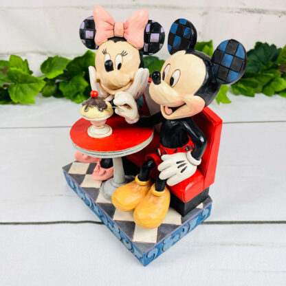 JIM SHORE Disney Traditions SHOW CASE COLLECTION ミッキー＆ミニー