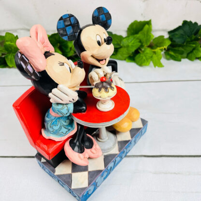 JIM SHORE Disney Traditions SHOW CASE COLLECTION ミッキー＆ミニー