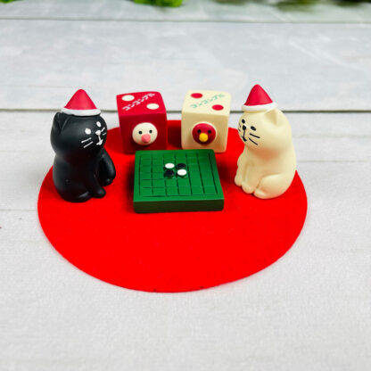 デコレ コンコンブル（concombre） 白黒ゲーム子猫セット ZXS-86697X 