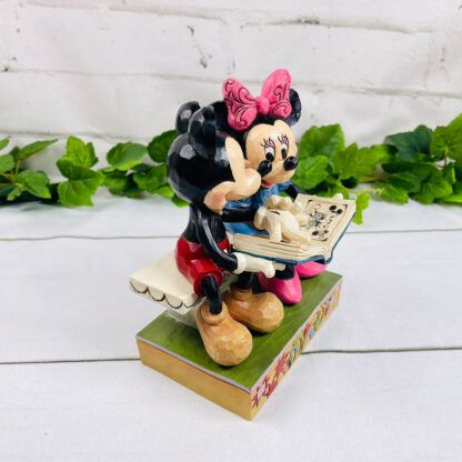 JIM SHORE Disney Traditions SHOW CASE COLLECTION ミッキー＆ミニー