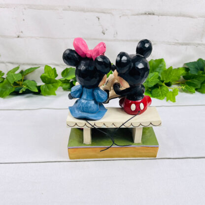 JIM SHORE Disney Traditions SHOW CASE COLLECTION ミッキー＆ミニー 