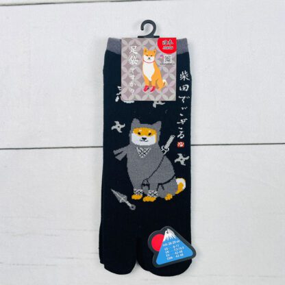 フレンズヒル 柴田さん 柴犬柄 レディース足袋ソックス 23-26cm - 画像 (10)